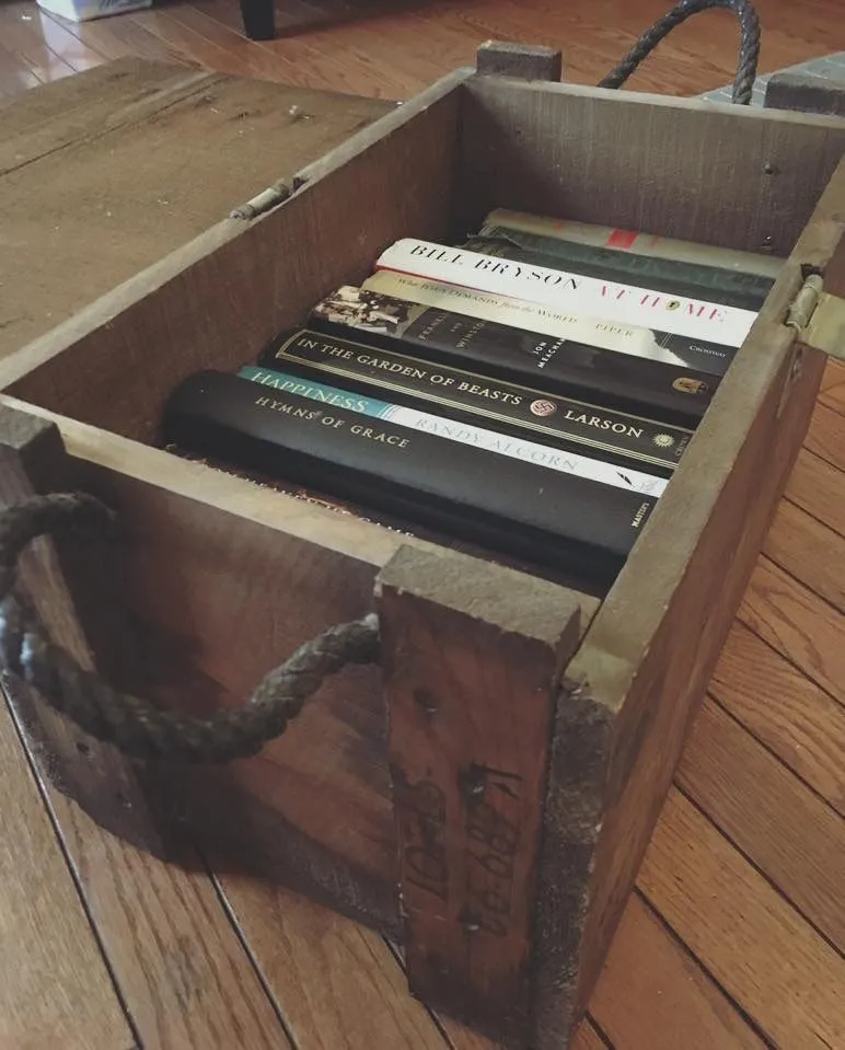 Crate of Books