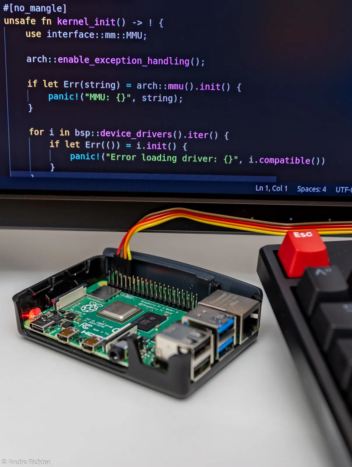 Raspberry Pi and Rust programming
